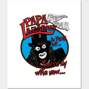 PAPA LAZAROU TWO Posters and Art